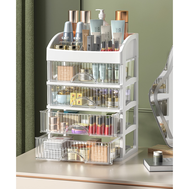 Home Office Work Table - Kotak Penyimpanan Kosmetik Model Laci 5