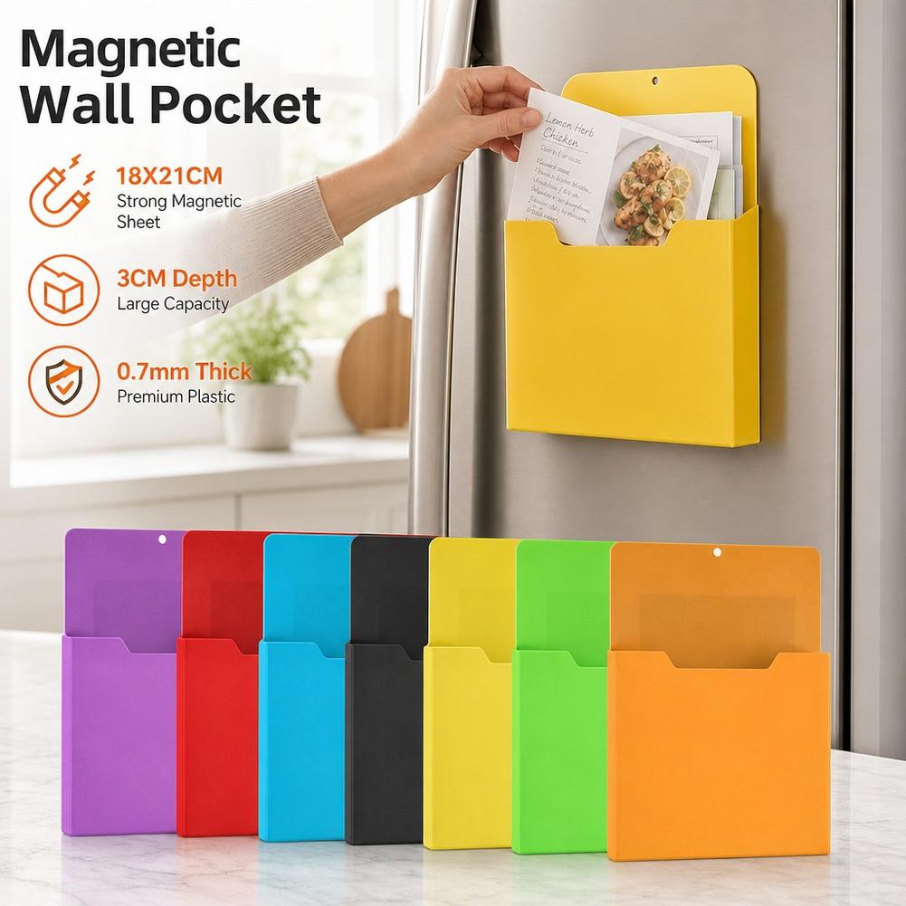 Document Holder Stand - Penyangga File Magnetik, Rak Dokumen Plastik