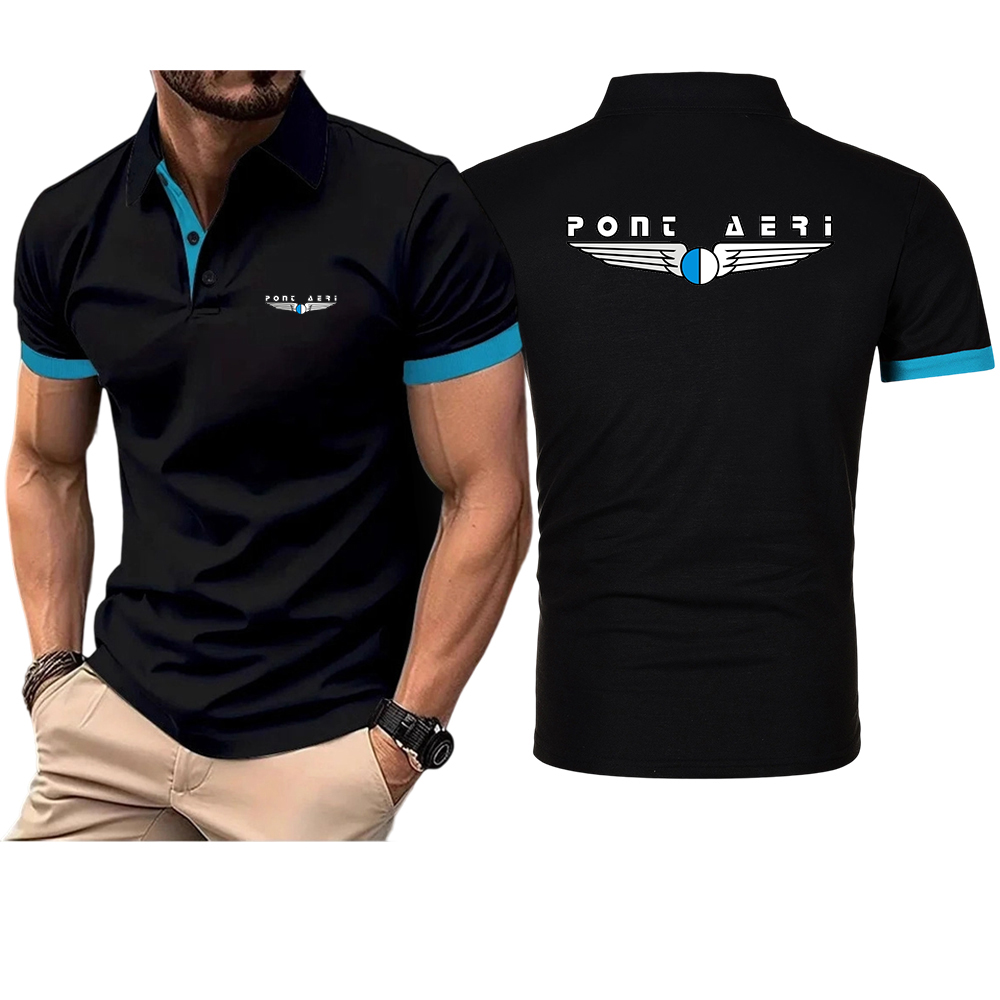 Home Office Logo - Kaos Polo Pria Basic Disco Logo