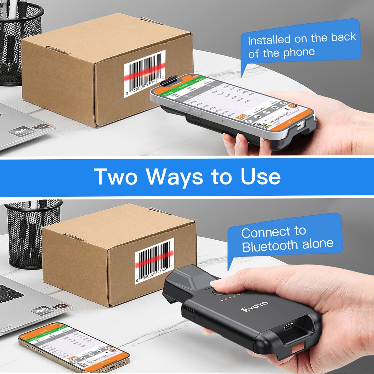 Eyoyo EY-017 Pemindai Kode Bat - Document Scanner Portable ulasan dan harga