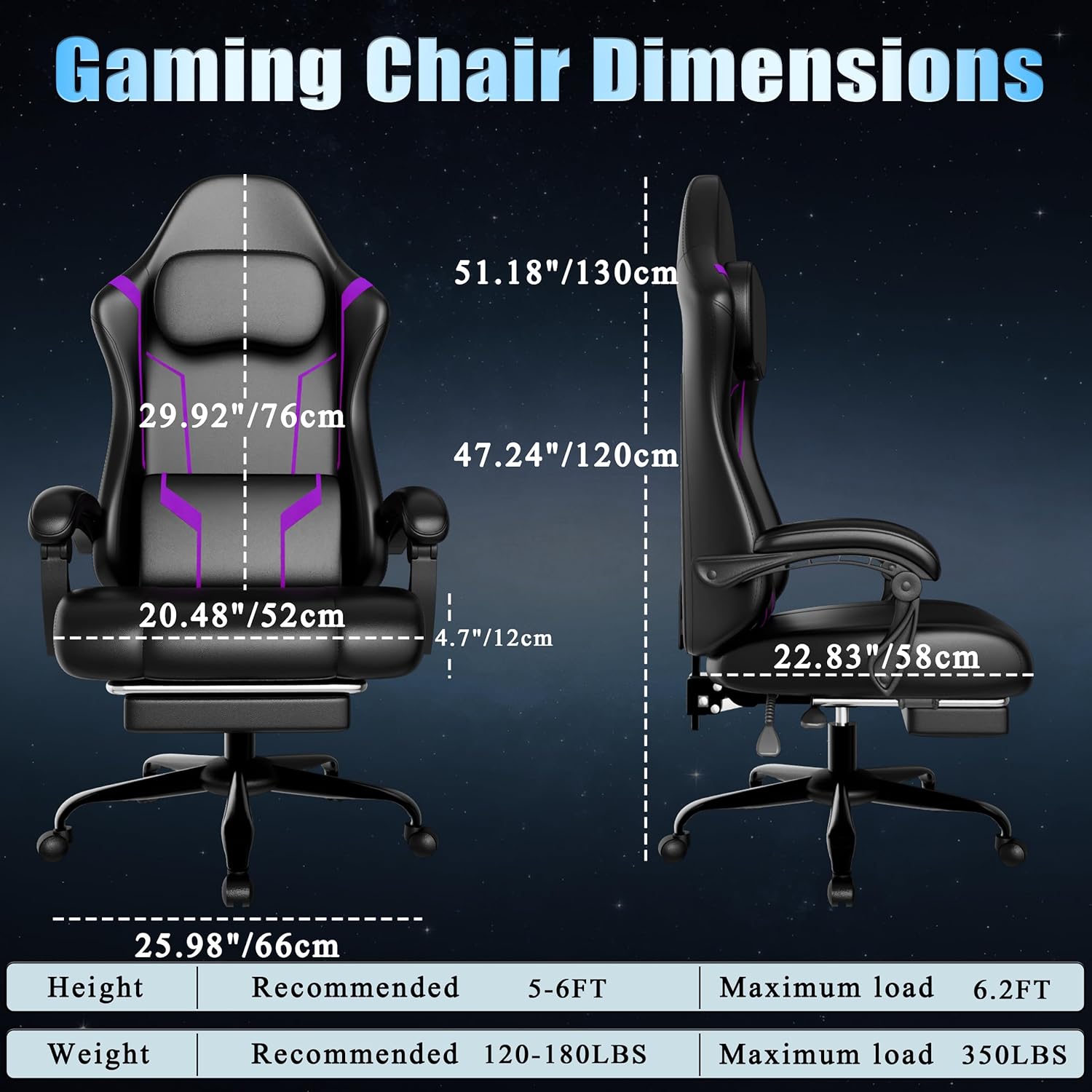 Kursi Gaming Ergonomis dengan  - Ergonomic Office Chair ulasan dan harga