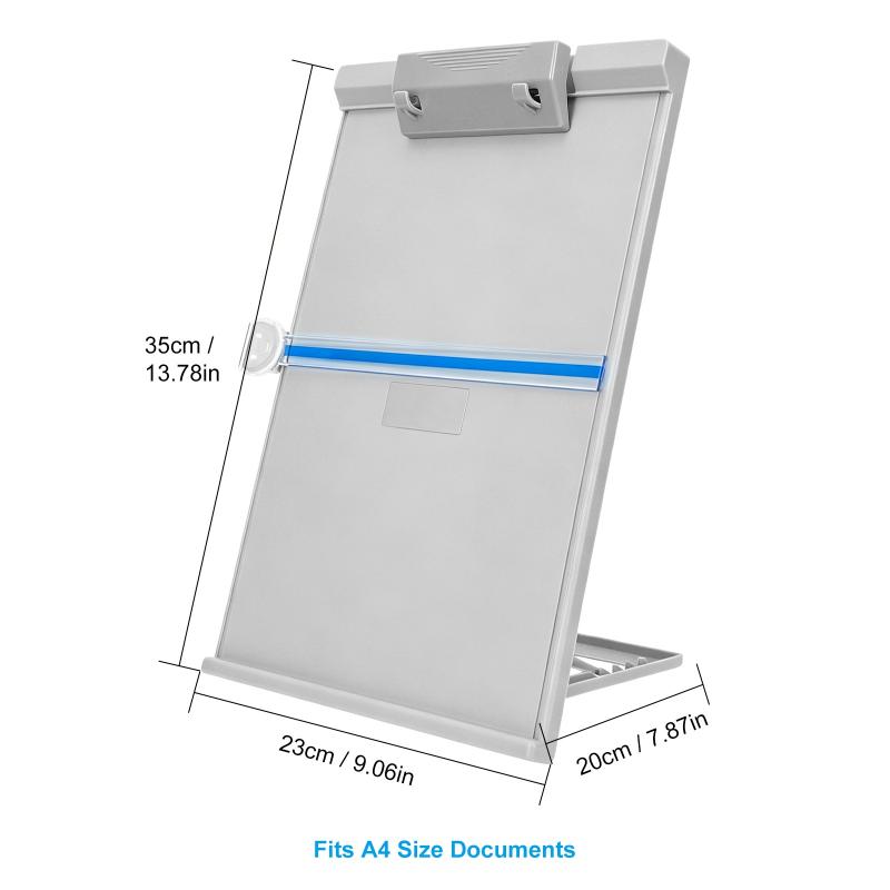 Penyangga Buku A4 untuk Meja K - Document Holder Stand ulasan dan harga