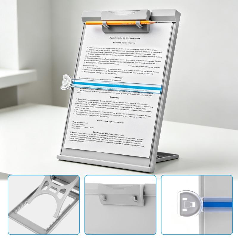 Penyangga Buku A4 untuk Meja K - Document Holder Stand ulasan dan harga