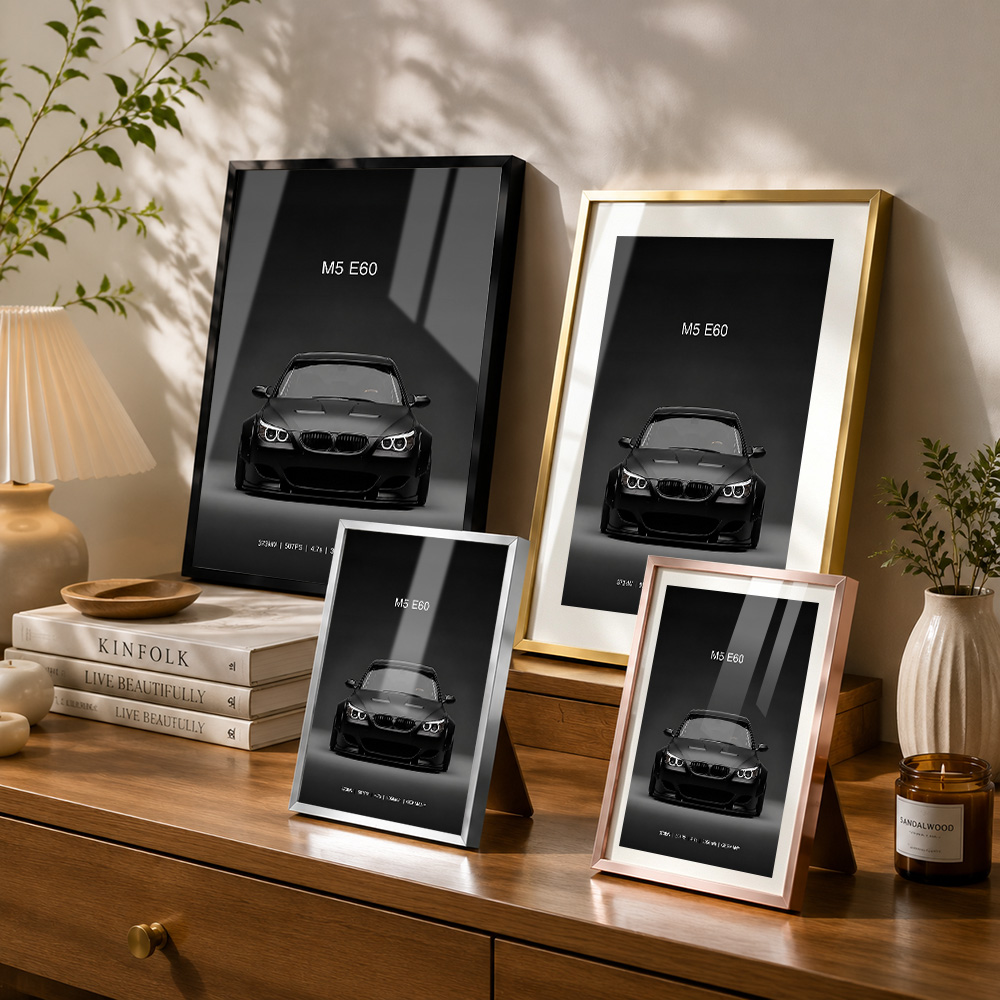 Poster Logam Mobil M5 E60 Warn - Home Office Or ulasan dan harga