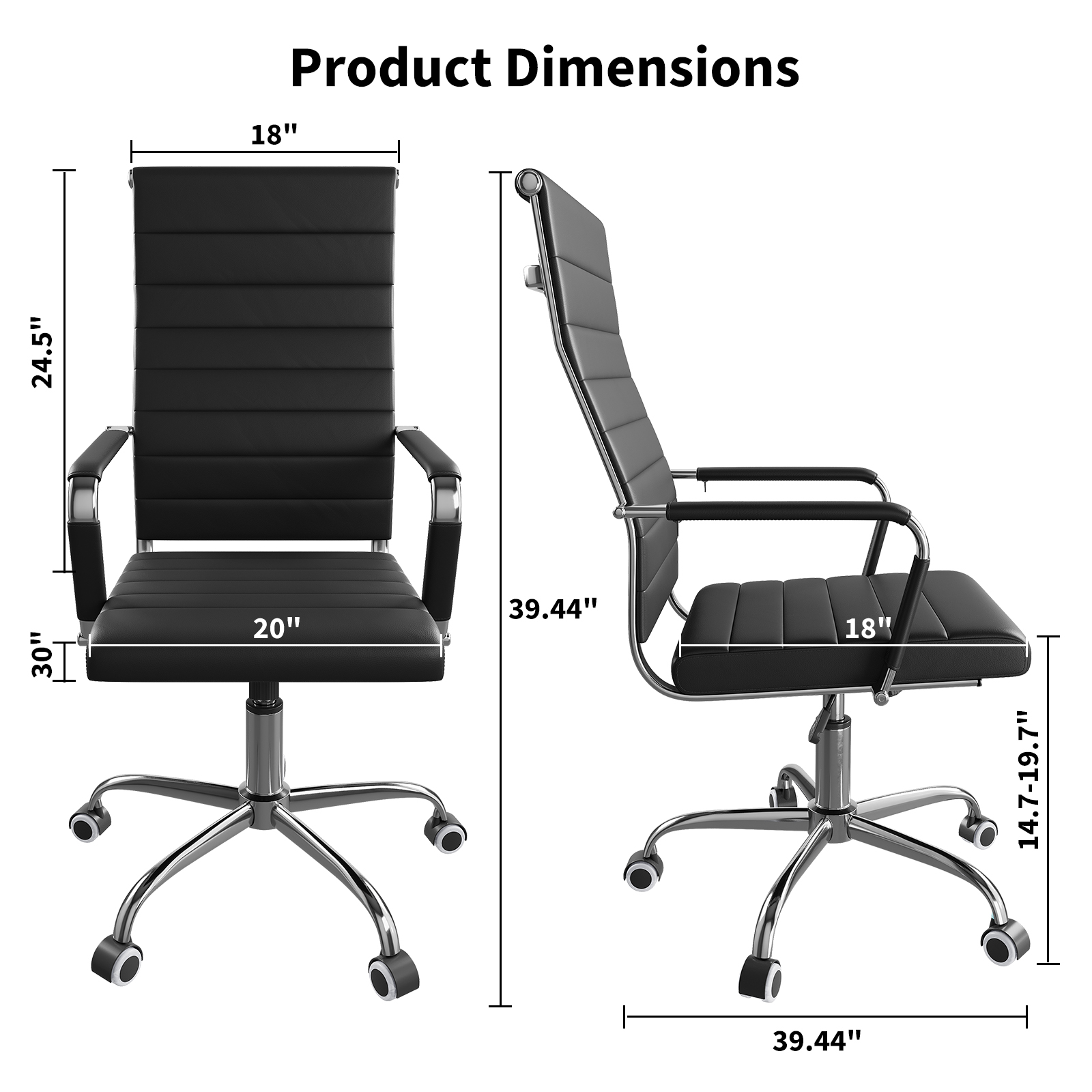 Kursi Kantor Eksekutif, Kursi  - Ergonomic Office Chair ulasan dan harga