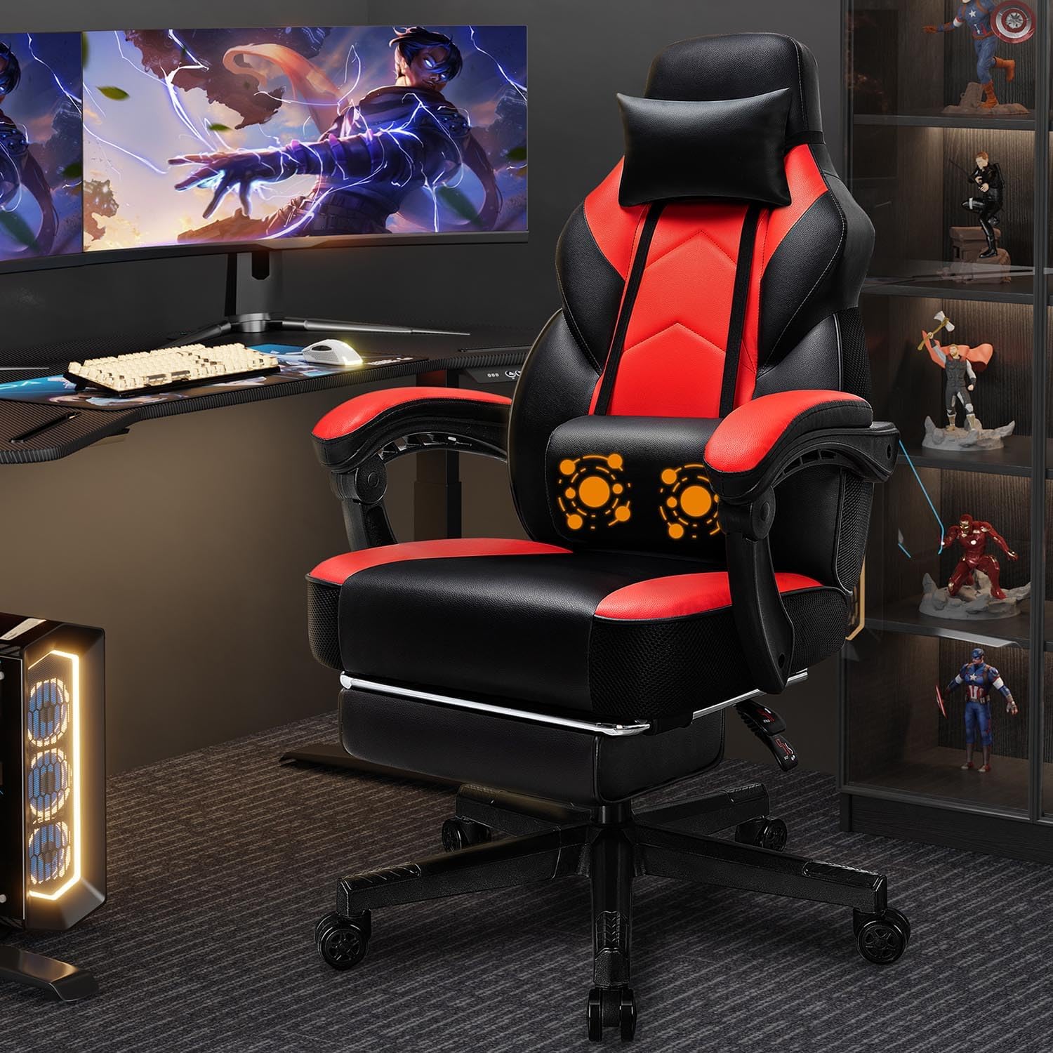 Kursi Gaming dengan Sandaran K - Ergonomic Office Chair ulasan dan harga