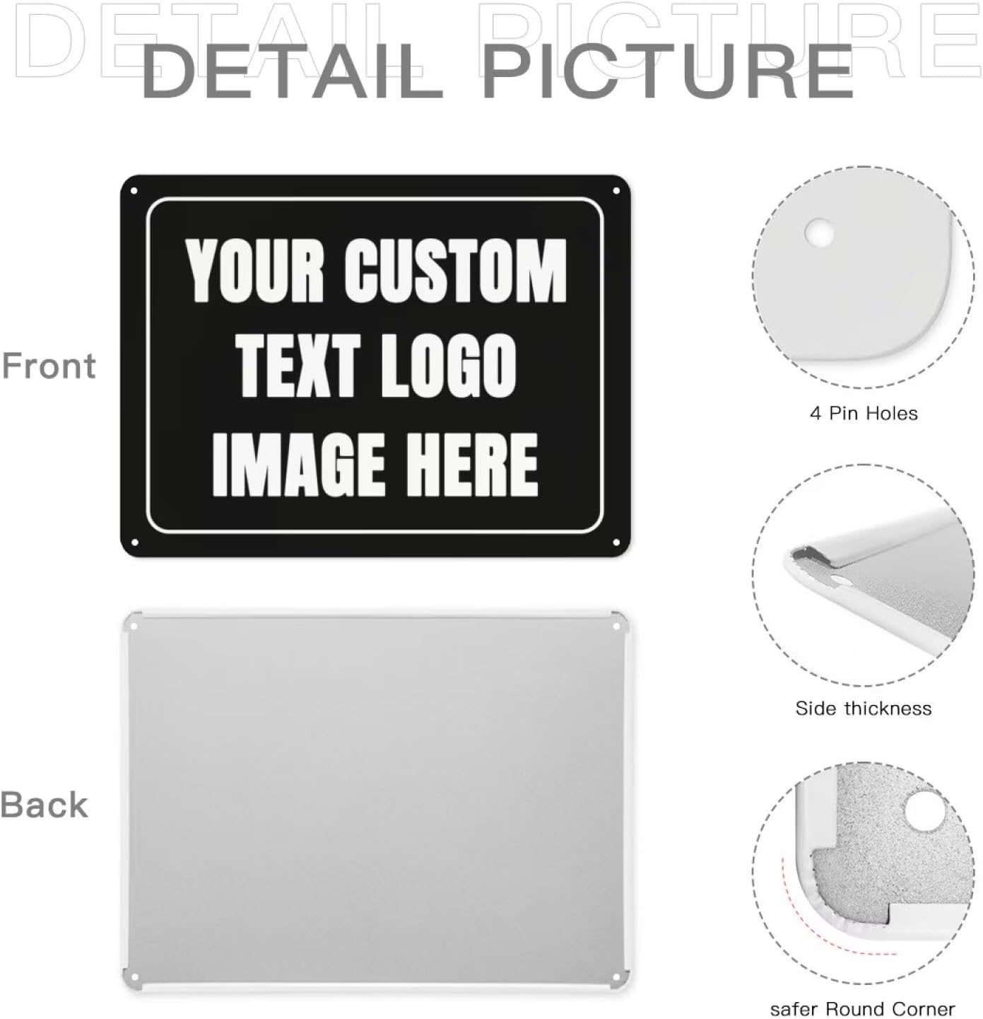 Papan Tanda Logam Kustom, Papa - Home Office Or ulasan dan harga