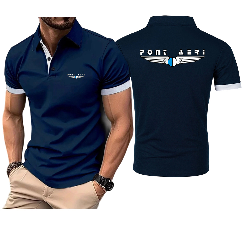Kaos Polo Pria Basic Disco Log - Home Office Logo ulasan dan harga